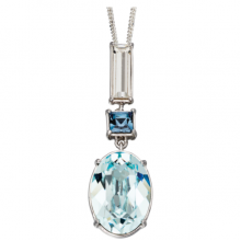 Denim Blue, Light Azore and Clear from Swarovski 